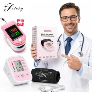 Heart Rate Pulse Oximeter Meter Kit BP Monitor