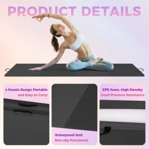 2 Inch Thick Foldable Yoga Mat